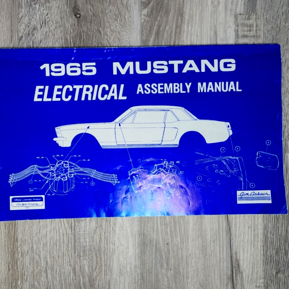 1965 MUSTANG Electrical Assembly Manual